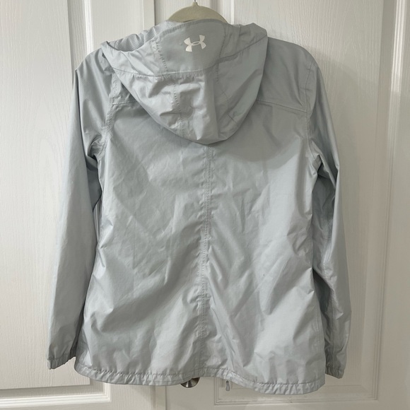 Women’s Light Grey Under Armor Rain Coat - Picture 8 of 8